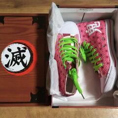 ●早い者勝ち‼️スニーカー👟２５cm【鬼滅の刃】コラボ 禰豆子 ...