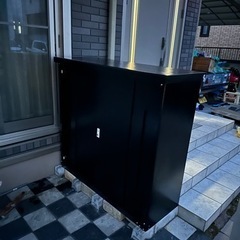 大容量！オシャレな色の家庭用物置！簡易物置（中古）