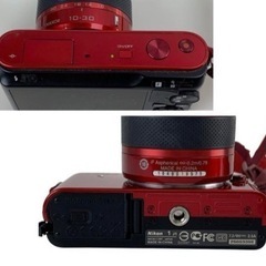 Nikon1 j1ミラーレス　10-30の赤レンズ2本