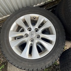 トヨタ純正アルミ　スタッドレス4本セット