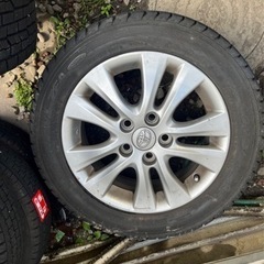 トヨタ純正アルミ　スタッドレス4本セット