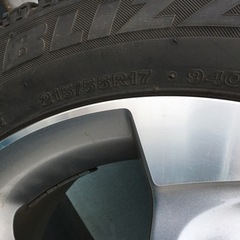 スタッドレス+ホンダ純正アルミホイール  4本セット