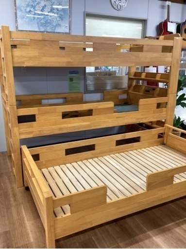 3段ベッド【町田市再生家具】　232747