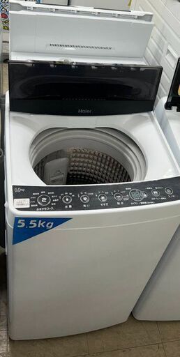 J5051 【６ヶ月保証付き】ハイアール Haier　JW-C55D 5.5KG 2022年製 動作確認済み クリーニング済み 【リユースのサカイ柏店】流山市 中古洗濯機 松戸市 中古洗濯機 我孫子市 中古洗濯機 船橋市 中古洗濯機 守谷市 中古洗濯機 取手市 中古洗濯機