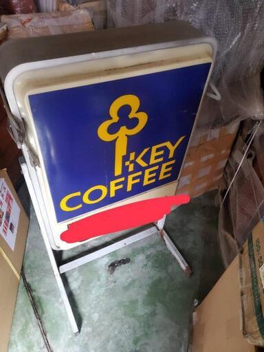看板　キーコーヒー　コカ・コーラ