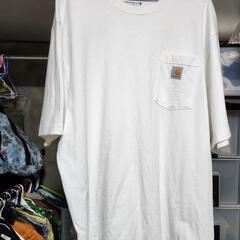 カーハート🤎白Tシャツ XL