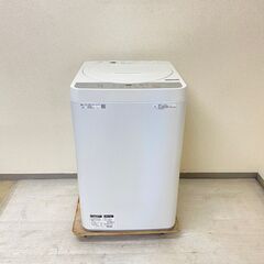 【良品😁】冷蔵庫AQUA 201L 2020年製 AQR-20JBK(W)  洗濯機SHARP 5.5kg 2019年製 ES-GE5C-W NG35647 NK31906