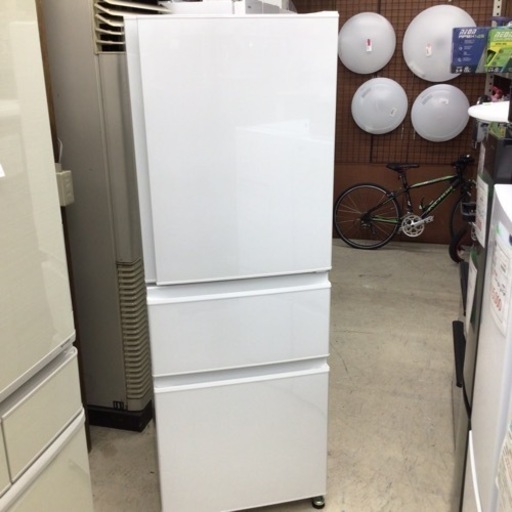 冷蔵庫 三菱 MR-C33F-W 2021年製 330L
