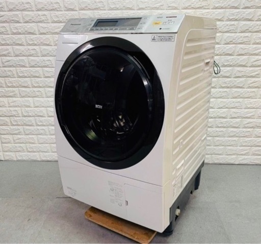 超激安↘️高年Panasonic ドラム式洗濯乾燥機　動作良好　配達