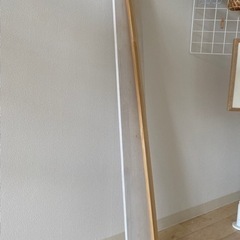木材 板 木 （２本セット） パイン材 塗装済み 棒 1枚板