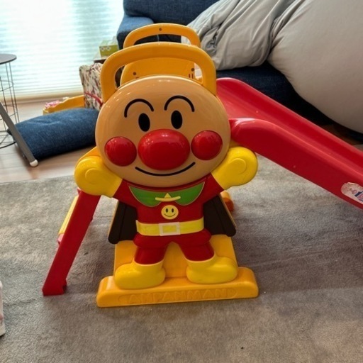 アンパンマンの滑り台】アンパンマン4way アスレチック ブランコ滑り台