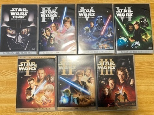 スターウォーズDVD エピソード1〜6 特典映像付き