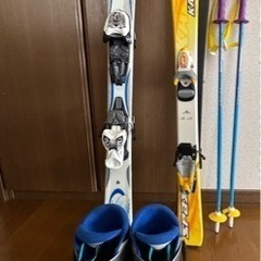 【各500円】ジュニアスキー&ブーツ&ストック