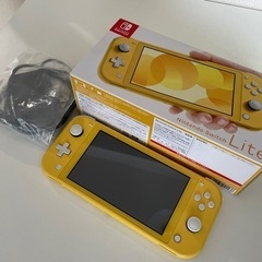 【売ります】Nintendo Switch Lite イエロー