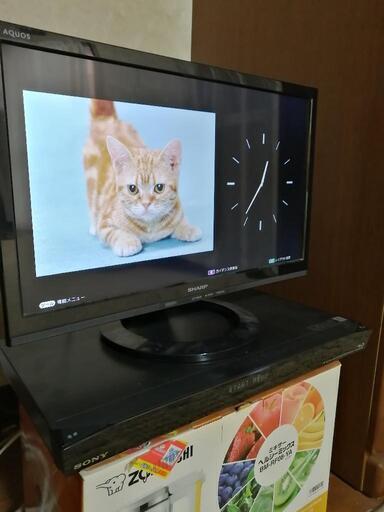 テレビとブルーレイ
