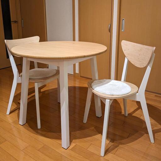 美品 IKEA ダイニングテーブル セット PINNTORP NORDMYRA