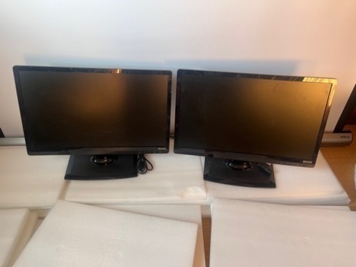 I .O DATA製23.6inchモニター2台　事務所にも