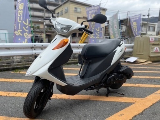 【エンジン好調】スズキ アドレスv125G CF4EA ホワイト【ご成約でヘルメットプレゼント】