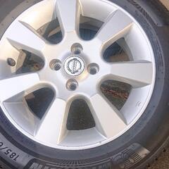 日産純正 ティーダ ADバン 美品15インチ 185/65R15 4H 