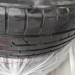 トヨタ　ハリアー夏タイヤ純正ホイール付4本セット