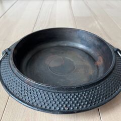 【2月9日まで掲載】南部鉄器 すき焼き鍋（直径24cm）