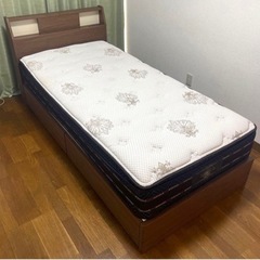 高級寝具メーカー✨定価17万円✨ ANNELBED！国産マットレスで安心設計✨