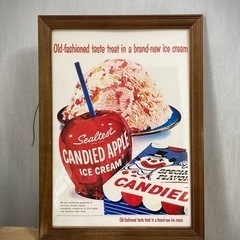 candied/アイスクリーム/食品広告/アメリカンヴィンテージ...