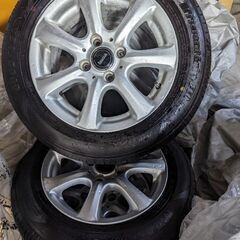 バリ溝】14インチ夏タイヤホイール4本セット