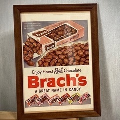 Brach’s/チョコレートポスター/食品広告/アメリカンヴィン...