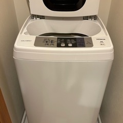 洗濯機　HITACHI 5kg 2018年製