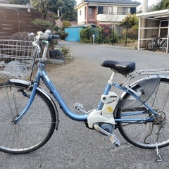 ♦️ET639番 Panasonic   END63電動自転車