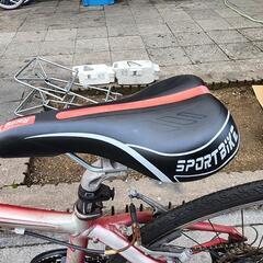 トレック　クロスバイク　3x8変速　フレーム　アルミ　赤　配達可能