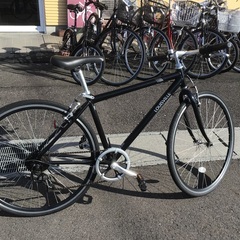 黒色タイヤ700x280サイズ整備済中古自転車