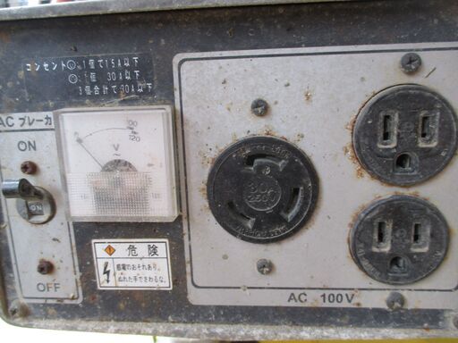 スバル SUBARU SGL3000-Ⅱ 発電機 中古品 説明書付き 【ハンズクラフト