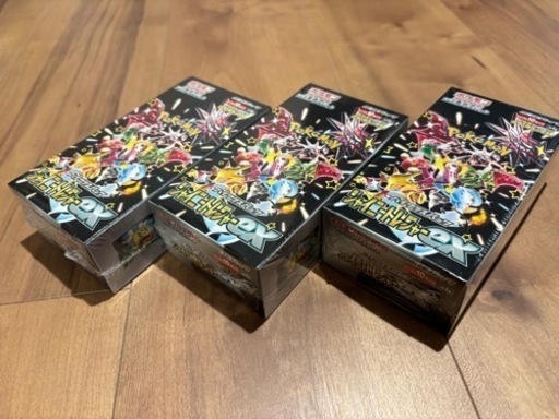 【新品未開封シュリンク付き】ポケモンカードゲーム シャイニートレジャー3箱