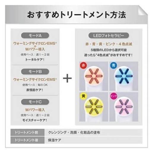 リフチューン　業務用としても使える美顔器