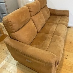 まる★RELAX FORM 3人掛けソファ 電動 RELAX FORM電動リクライニング3人掛けソファ