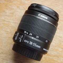 交渉中◆【中古レンズ】キャノン製ズームレンズEFS18-55mm...