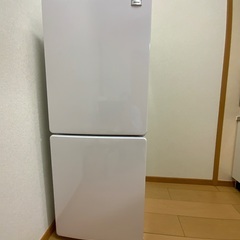 【無料】ハイアール 148L 2ドア冷蔵庫（ホワイト）【右開き】...