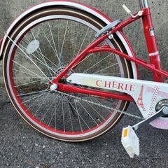 B255 子供自転車☆CHERIE☆22インチ☆変速無し