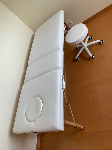 施術ベッド【折り畳み式】\u0026スツール