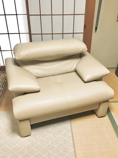 ほぼ未使用1人掛けソファ（東京インテリア) - 1人用ソファ 