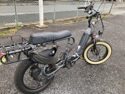 フル電動自転車バイク　デビーダ　48V 750W （原付二種）折たたみ可