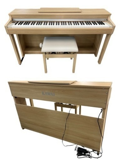 NO.1222【2018年製】KAWAI カワイ 電子ピアノ デジタルピアノ CN27 LO