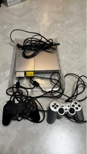 PS2薄型シルバー　カセット10本セット