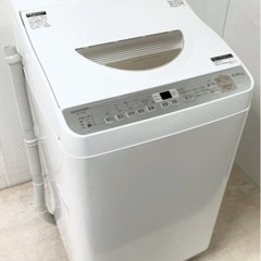 (送料無料) 洗濯・乾燥機 洗5.5kg 乾3.5kg 温風で完...