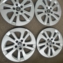50プリウス純正ホイール＆カバー1台分セット