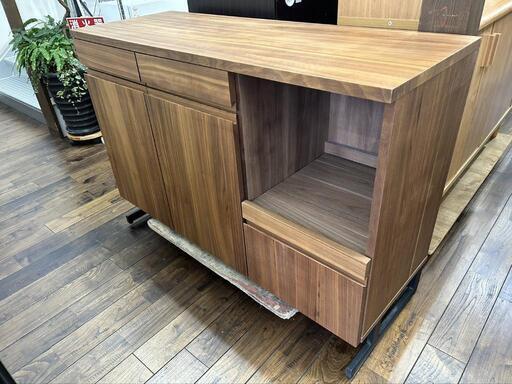 ★【ウニコ】キッチンカウンター  レジン台  ［HOXTON/ホクストン］キッチン収納  自社配送時代引き可※現金、クレジット、スマホ決済対応※