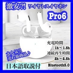 【激安】赤画 大人気 ワイヤレスイヤホン 白 Bluetooth5.0