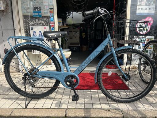 お洒落で丈夫なママチャリ　DIVINE 27インチ　とても綺麗な中古です